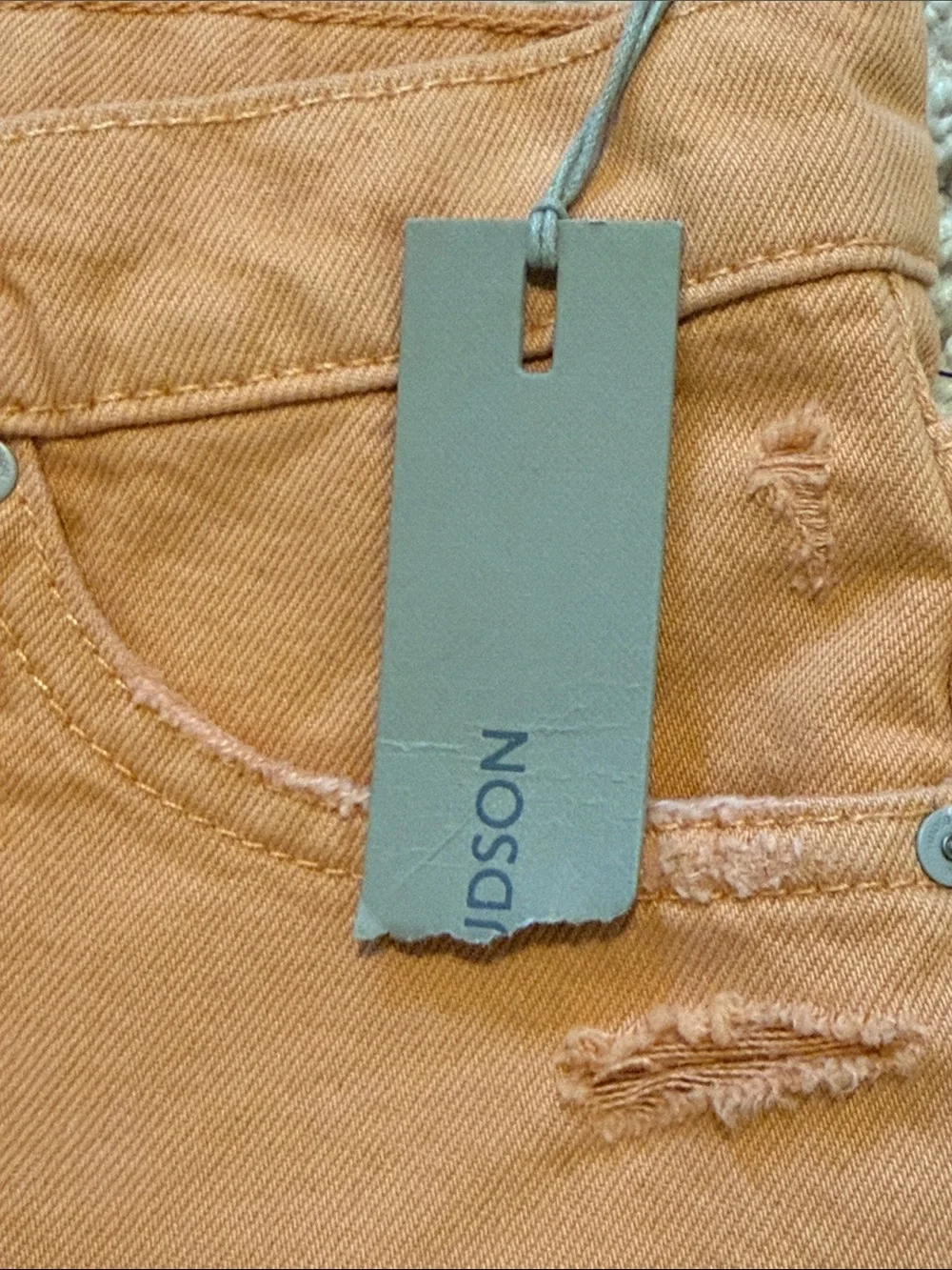 NWT Hudson Devon High-Rise Boyfriend Short 24